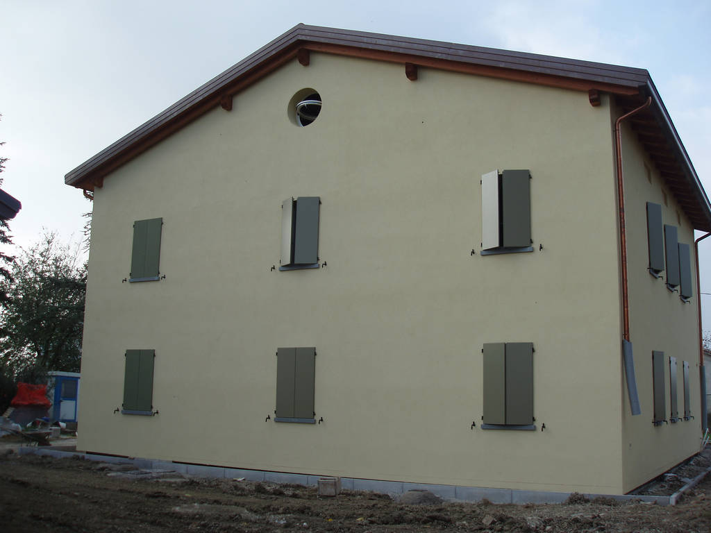 Villa in legno antisismica in stile moderno XLAM San Felice Modena