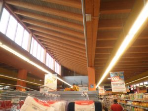 Conad Supermercato legno bioedilizia Medicina Bologna Sisitem Costruzioni