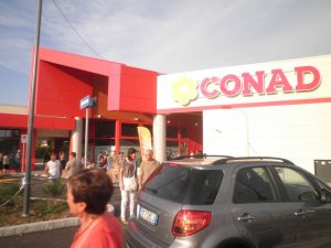 Conad Supermercato legno bioedilizia Medicina Bologna Sisitem Costruzioni