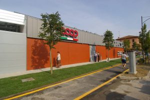 Coop supermercato in legno Rovereto Modena Sistem Costruzioni