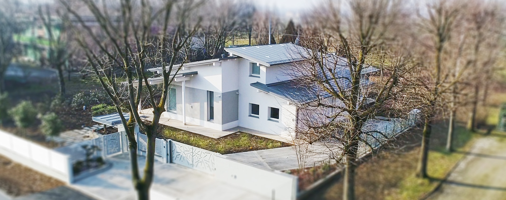 <span>La casa italiana in legno</span><span>The Italian wooden house</span>