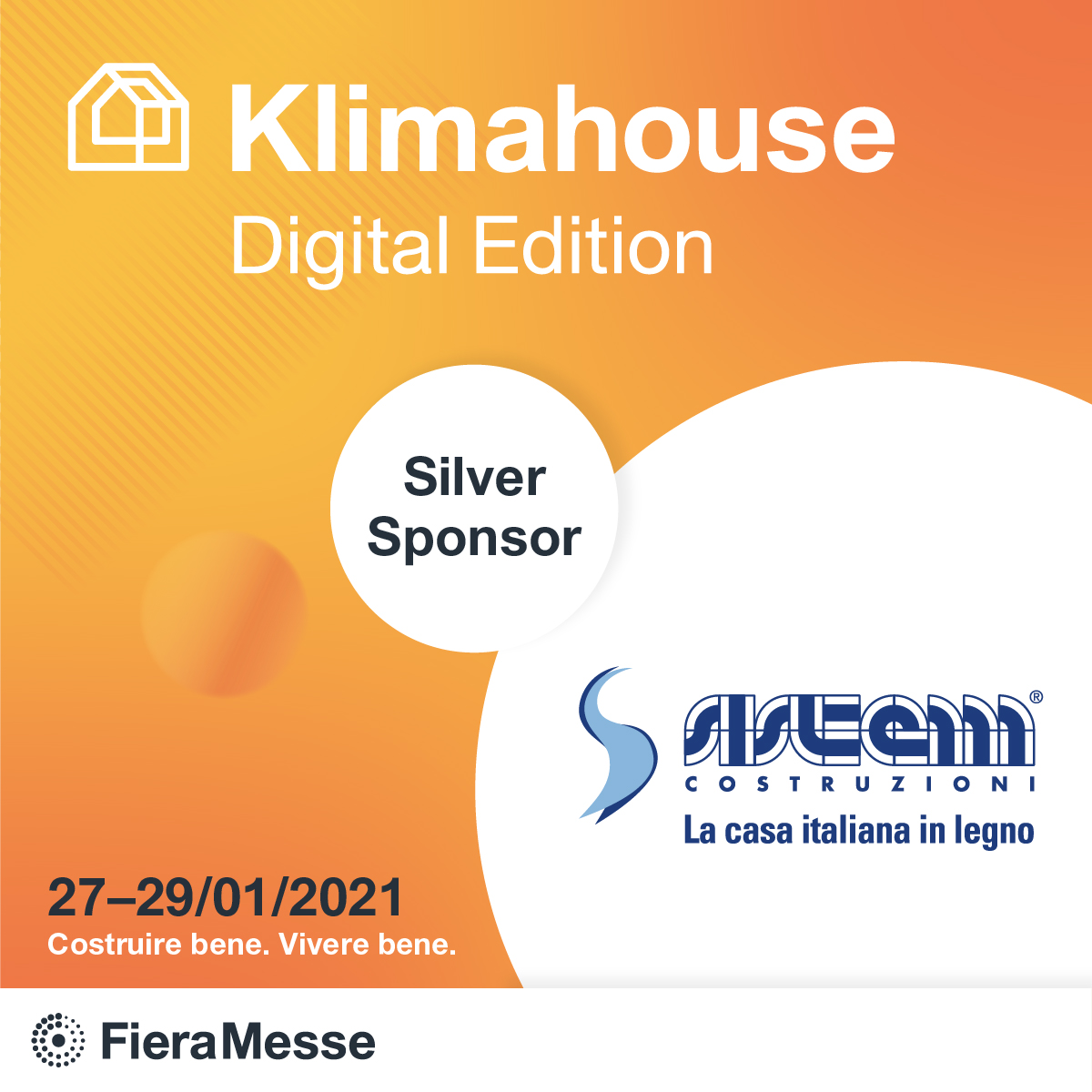 Sistem Costruzioni Sponsor di Klimahouse Digital Edition